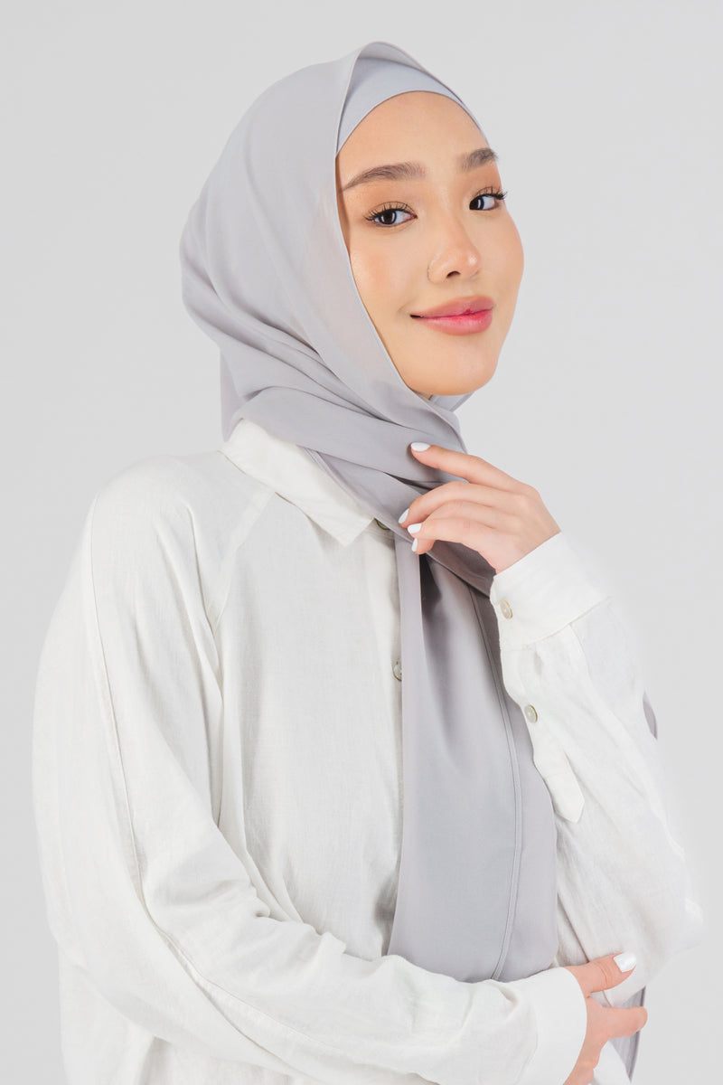 Matching Chiffon Hijab Set - Dime